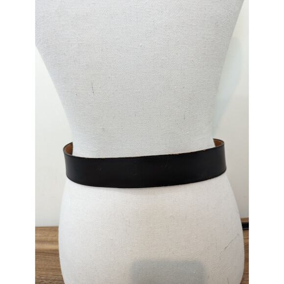 RARE AUTHENTIC VINTAGE CHRISTIAN LACROIX CARVED BUCKLE LEATHER BELT SIZE 75 cm main image 11